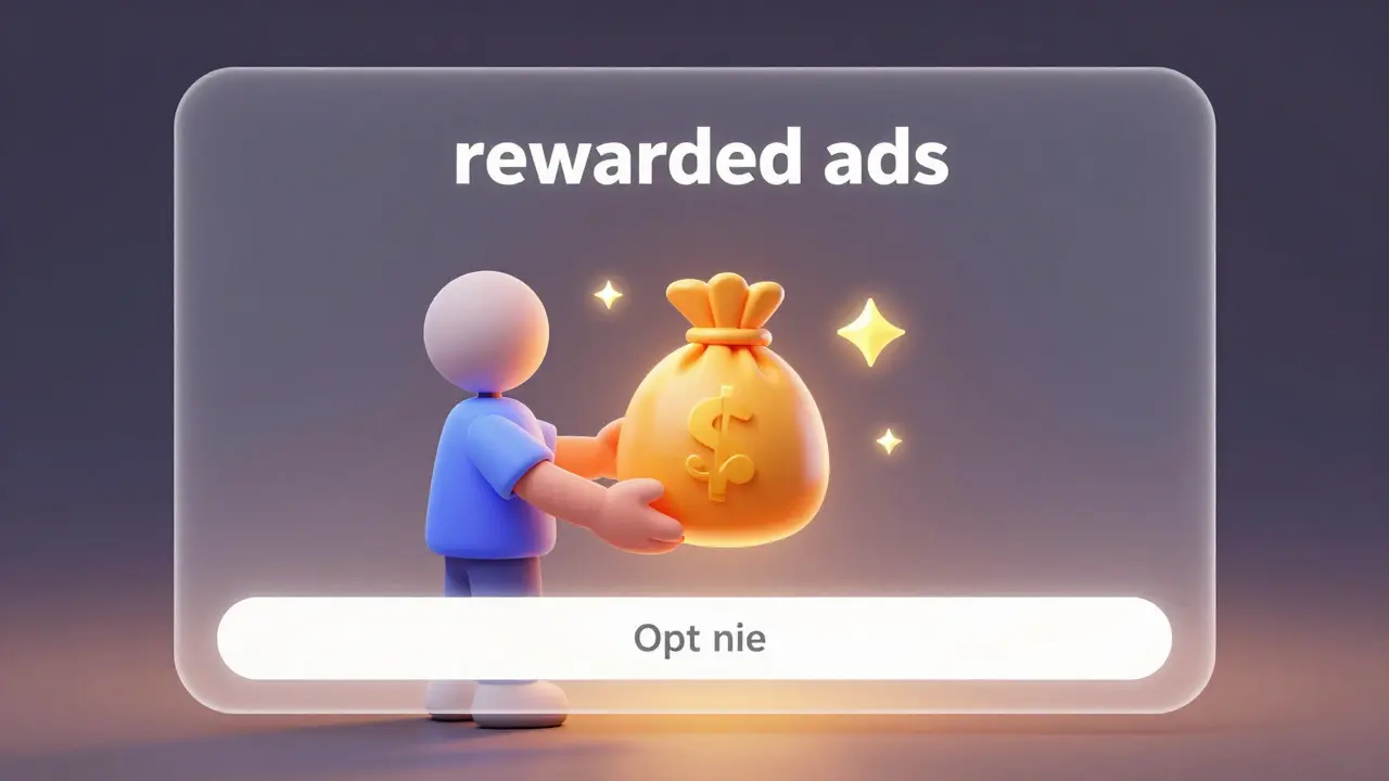 Player receiving rewarded in-game item